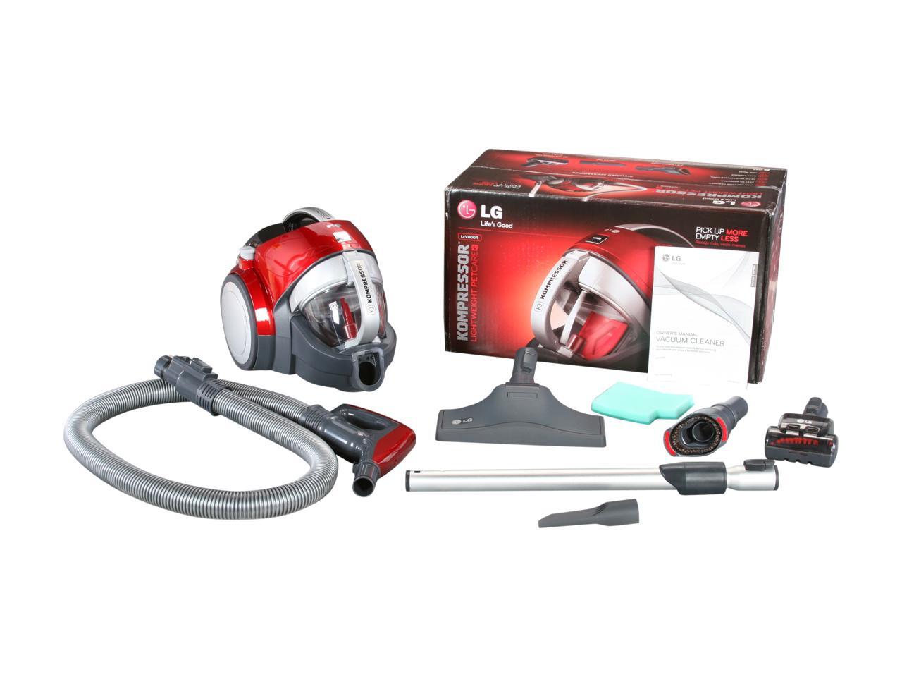 LG LCV800R KOMPRESSOR Lightweight PetCare Canister Vacuum Cleaner Wild