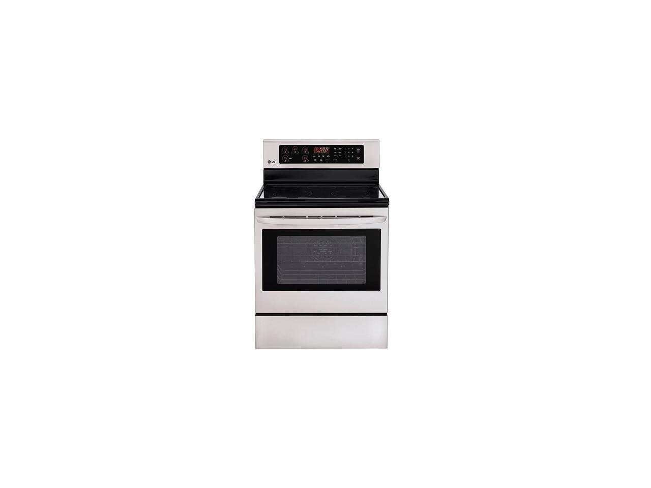 LG Large Capacity Freestanding Electric Oven LRE3023ST