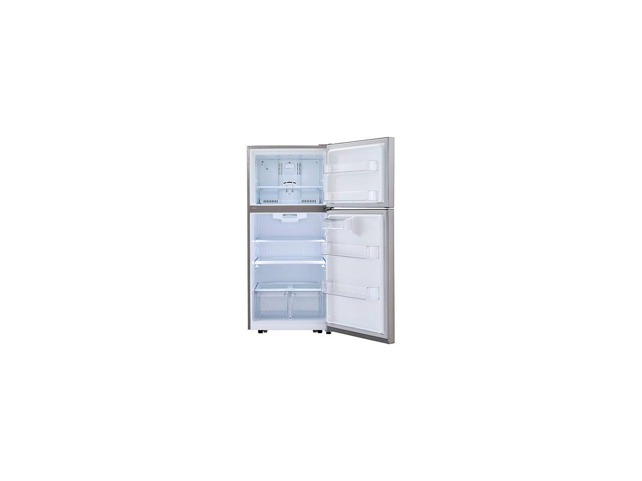 LG 20.20 cu.ft. Top Freezer Refrigerator Stainless Steel LTCS20020S