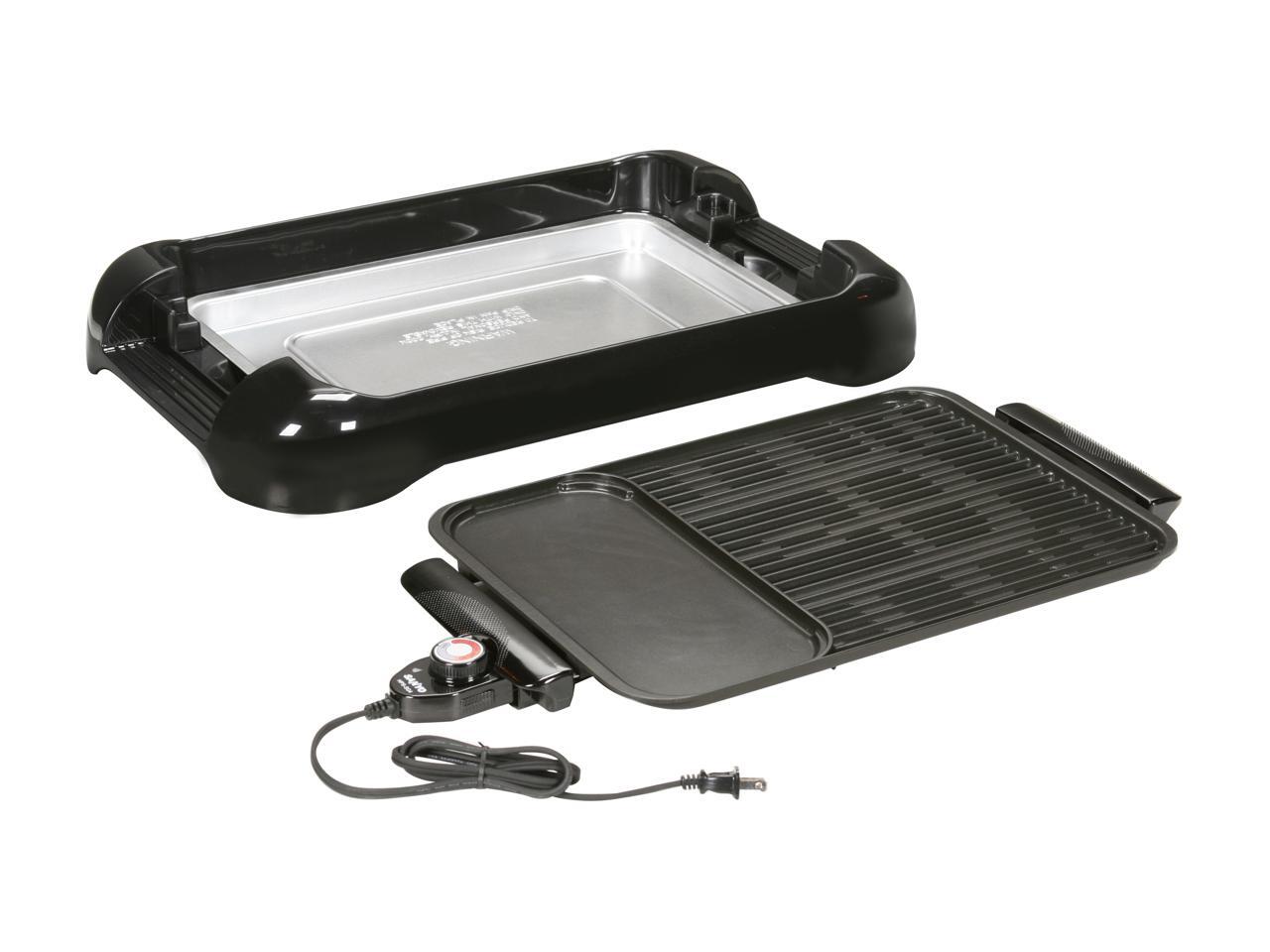 SANYO HPSSG4 Black Indoor Barbecue Grill & Griddle
