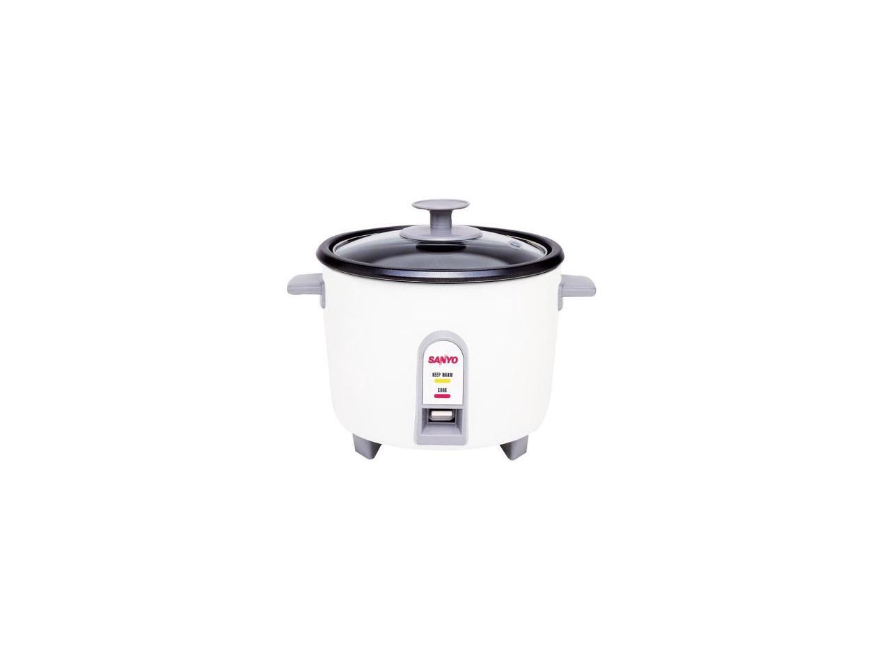 SANYO EC503 White 3Cup Rice Cooker