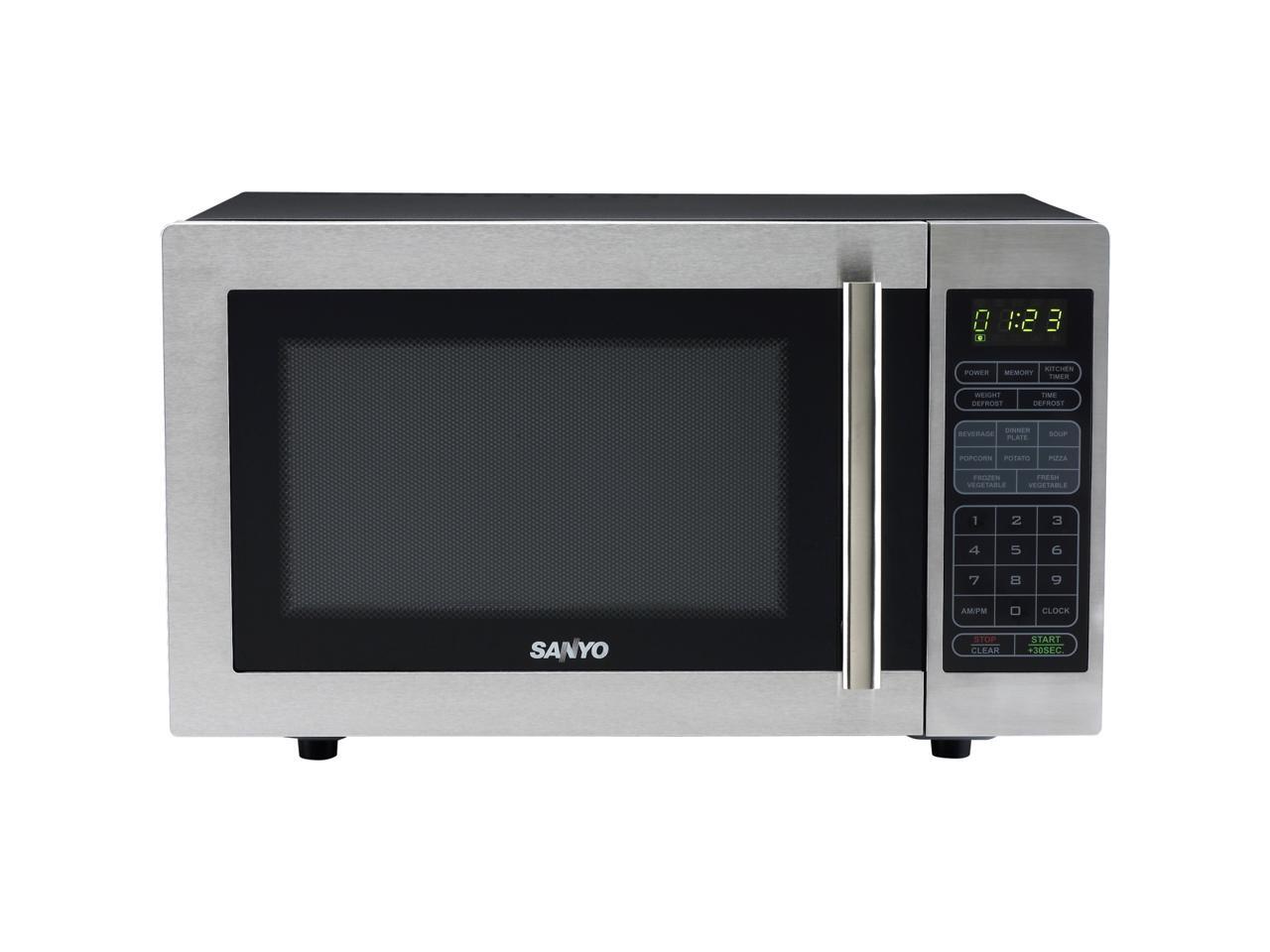 SANYO Microwave Oven Single Stainless Steel EMS6588S