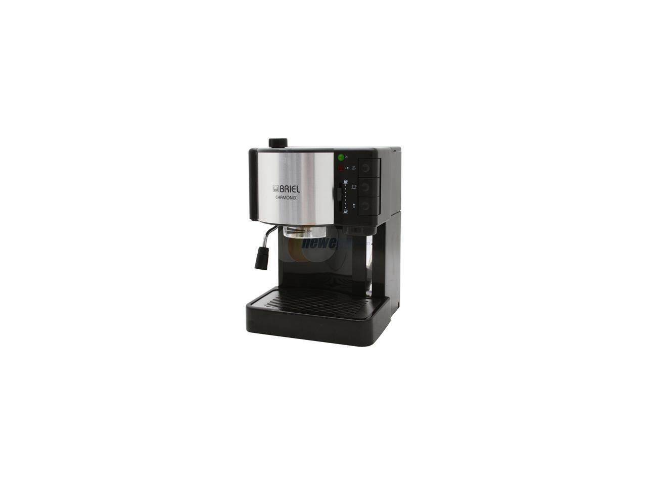 BRIEL ES35AFB CHAMONIX Espresso/cappuccino machine Black