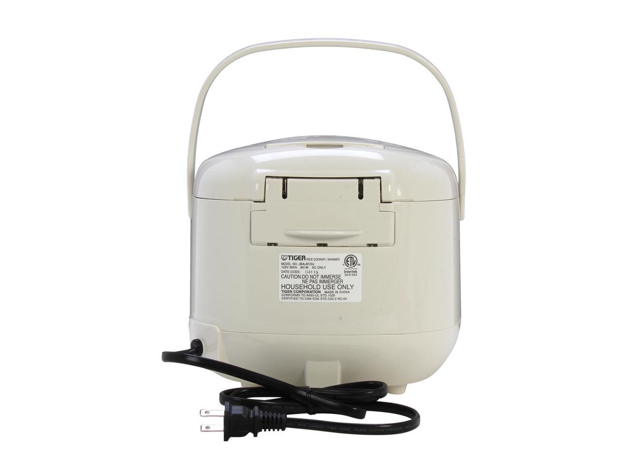 TIGER JBAB10U Milky White Rice CookerWarmerSteamer 5.5