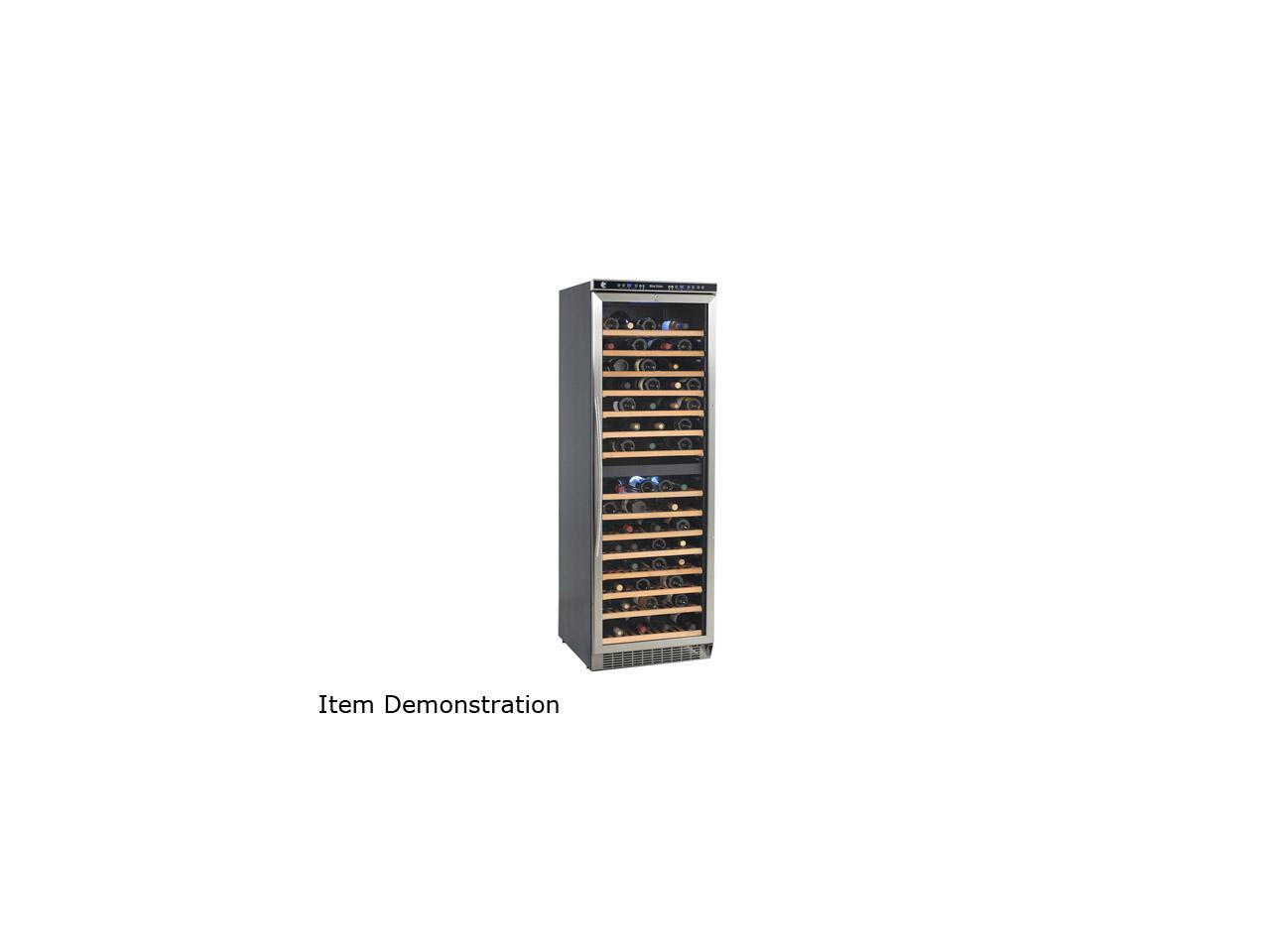 Avanti WCR683DZD2 Wine Cooler Dual Zone Black with Stainless Steel