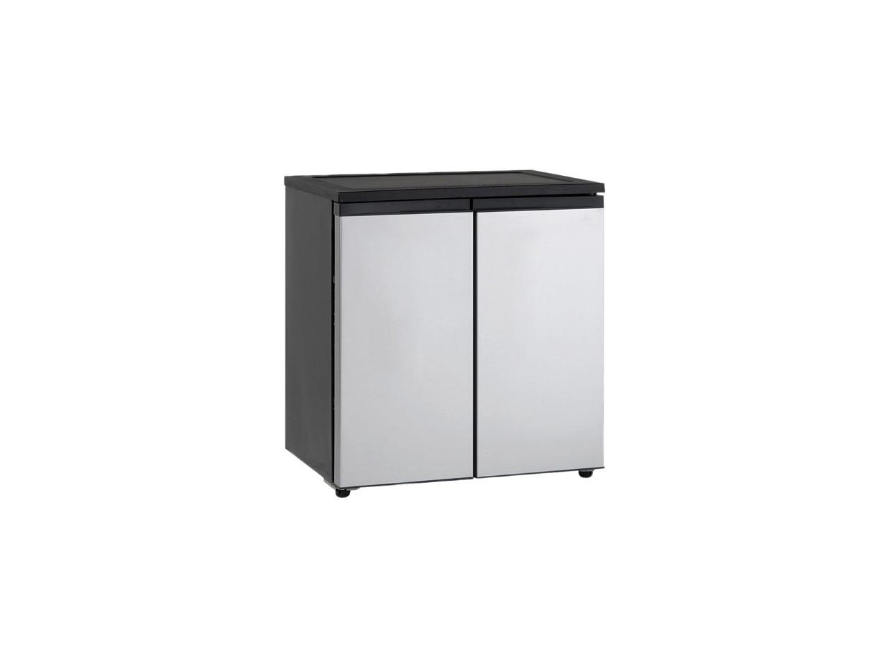 Avanti 5.5cf Refrigerator Double Door Black RMS550PS