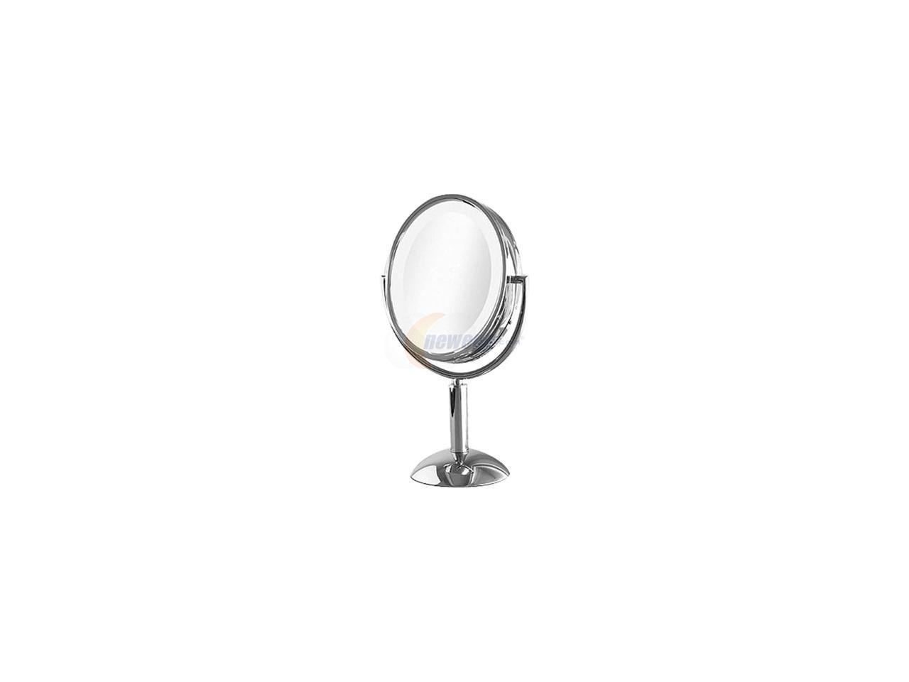 revlon perfect touch lighted oval mirror