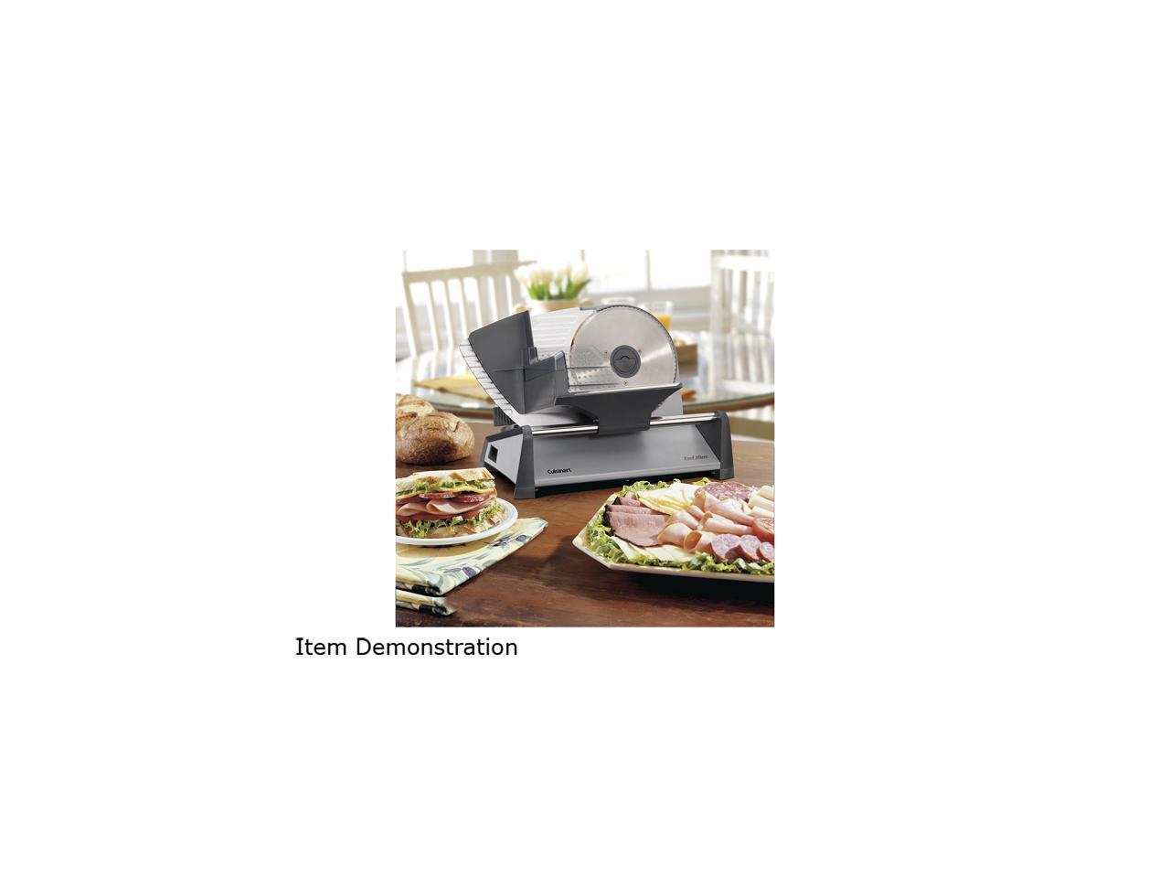 Cuisinart CFS155C Stainless steel Professional Food Slicer Newegg.ca