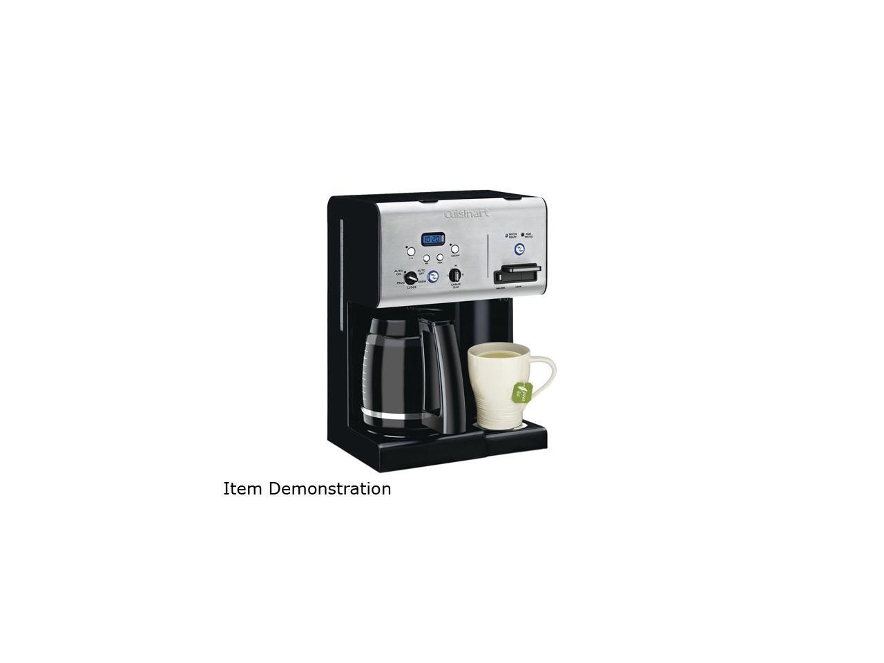 Cuisinart CHW12C Black Coffee PLUS 12Cup Programmable Coffeemaker and