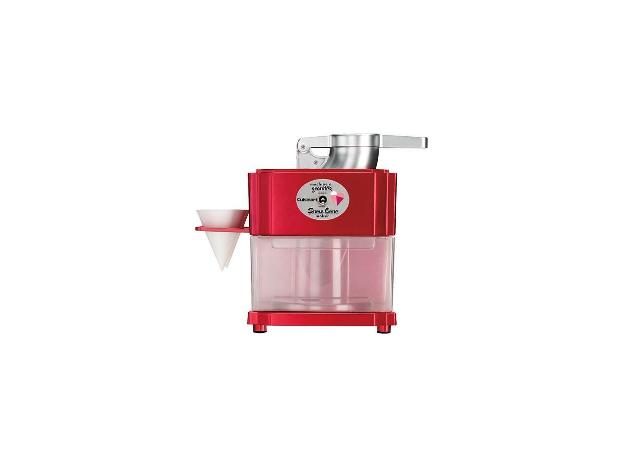 Cuisinart SCM100C Red Snow Cone Maker Newegg.ca
