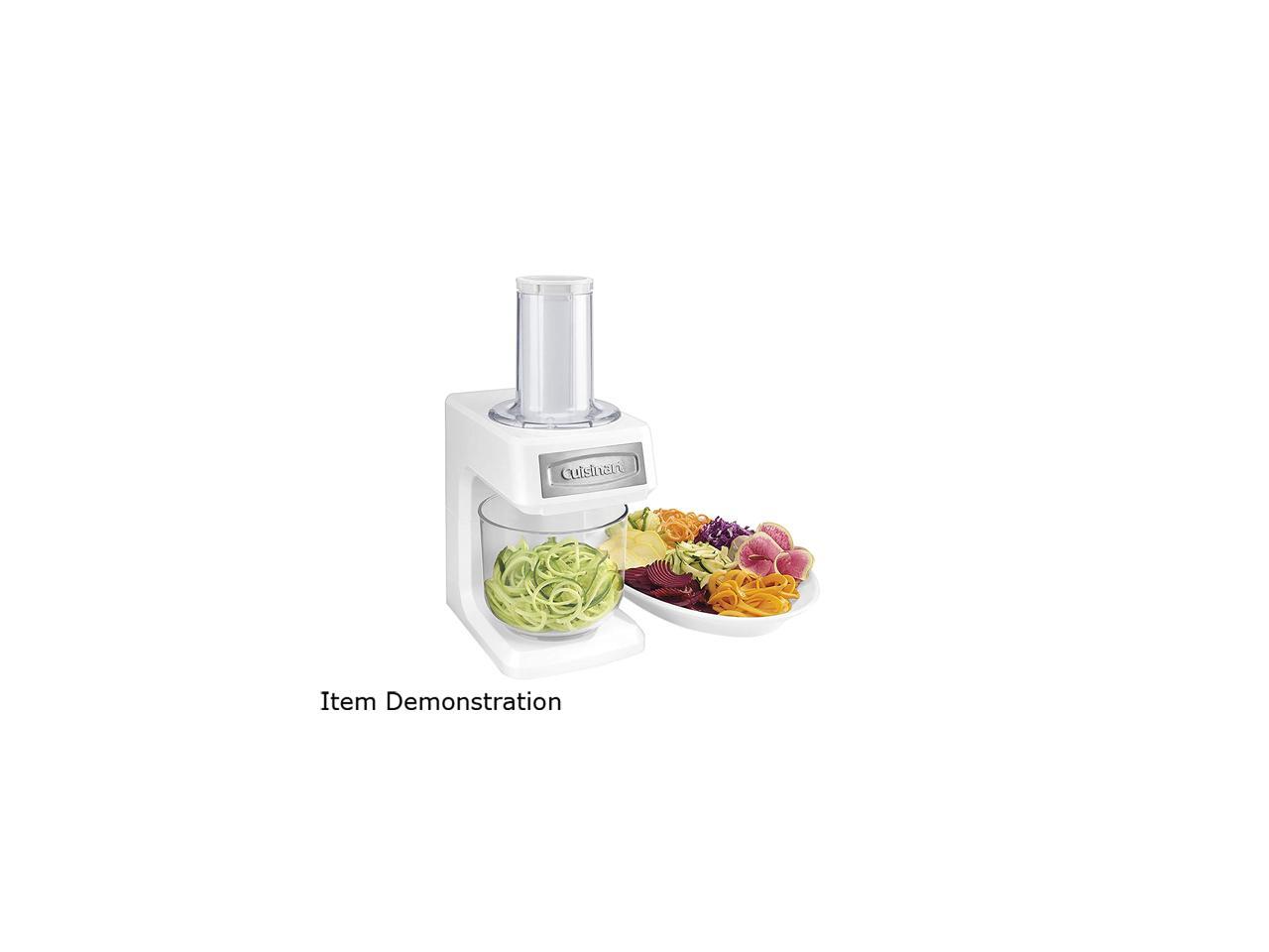 Cuisinart SSL100 Prep Express Slicer, Shredder and Spiralizer, White