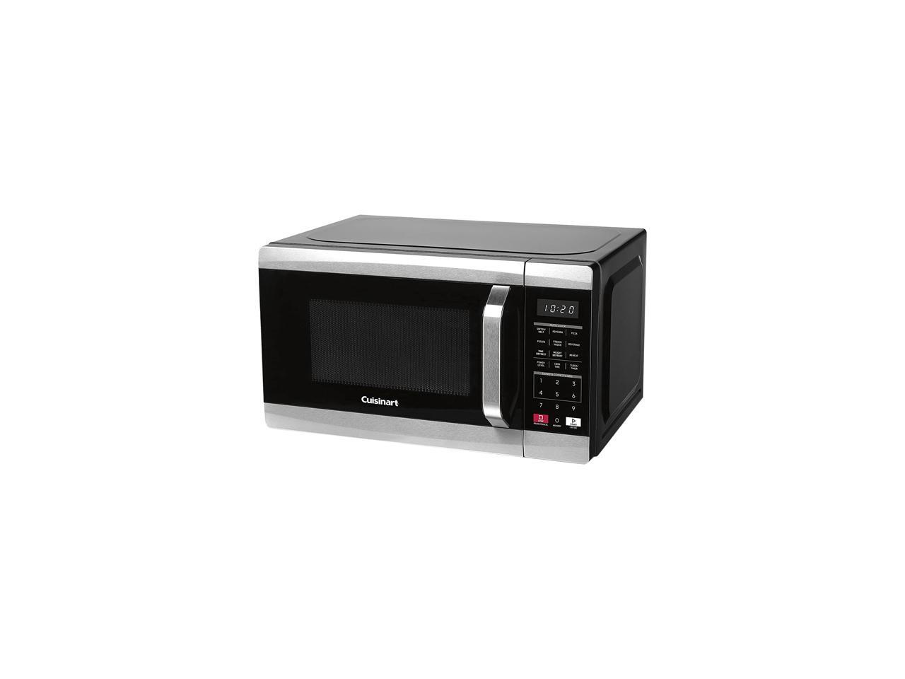 Cuisinart 0.7 cu. ft. 700Watt Countertop microwave in Black and Stainless Steel CMW70