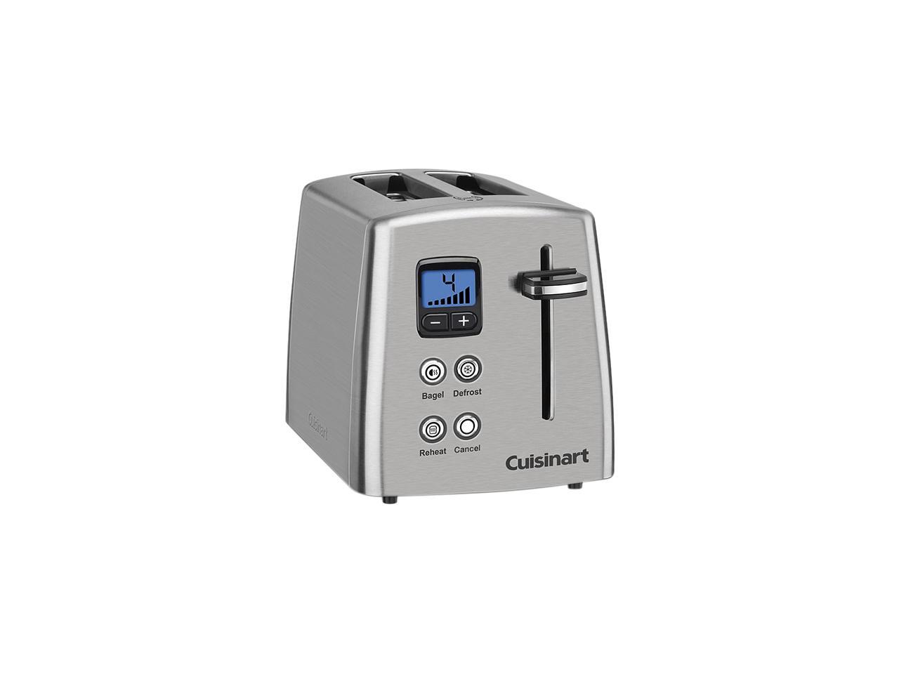 Cuisinart CPT415P1 Stainless Steel 2 Slice Countdown Metal Toaster