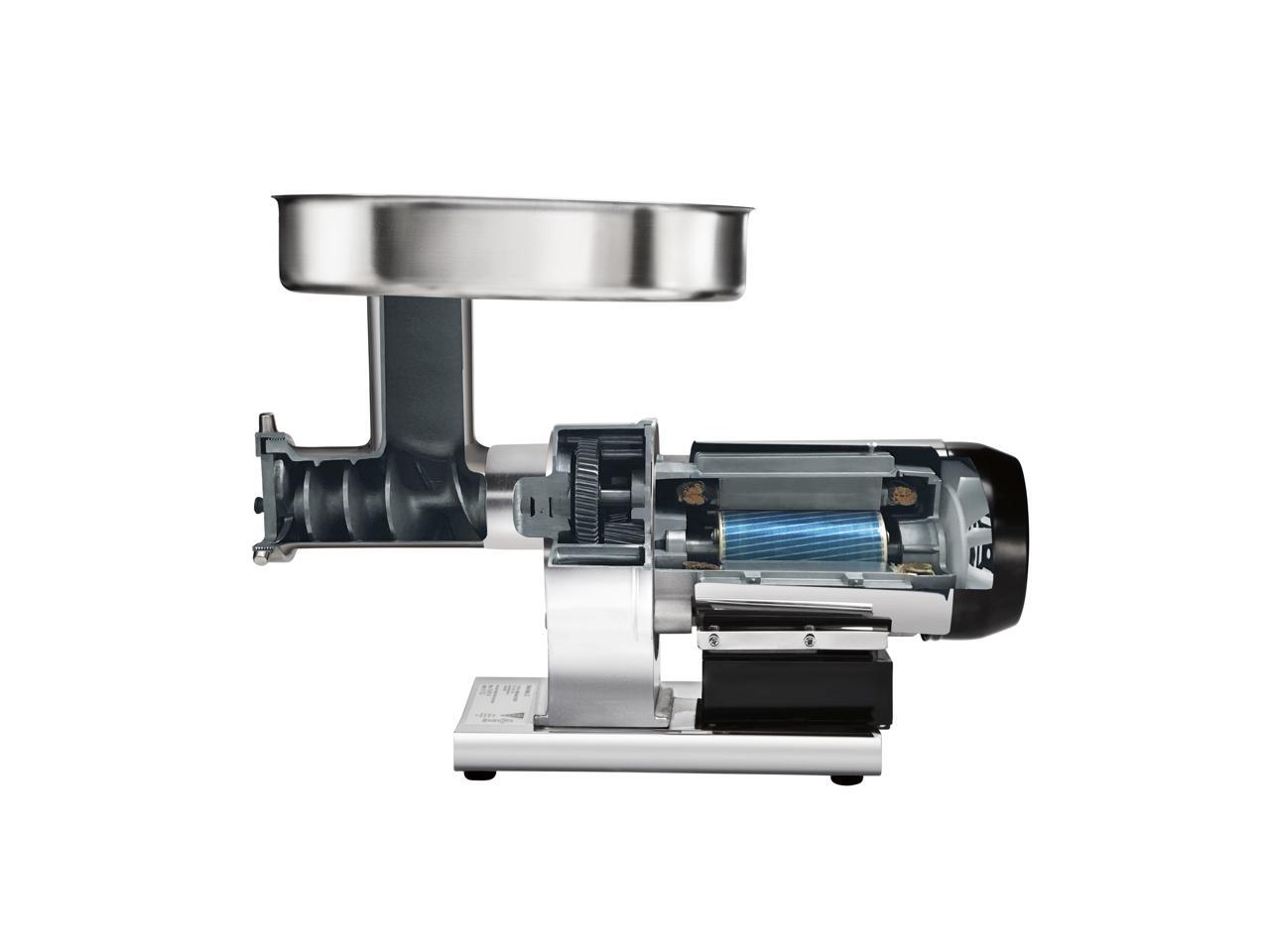 WestonSupply 091201W Silver Butcher Series 12 Meat Grinder .75 HP