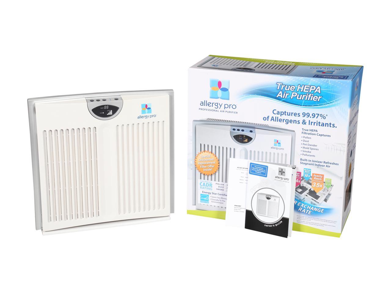 Refurbished Allergy Pro 350 True Hepa Filtration Air Purifier w/ Built