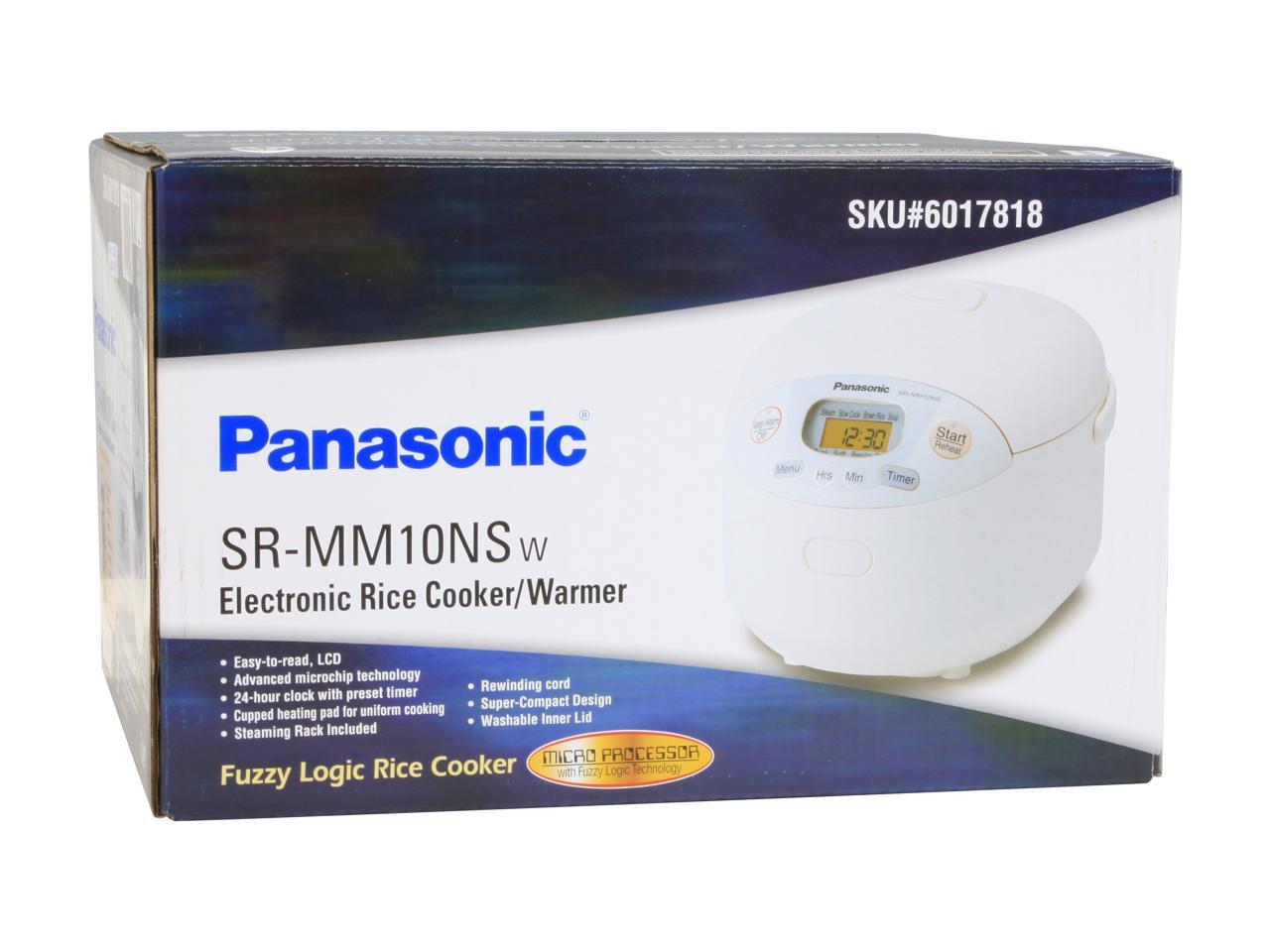 Panasonic SRMM10NSW Neuro Fuzzy Electronic Rice Cooker / Warmer