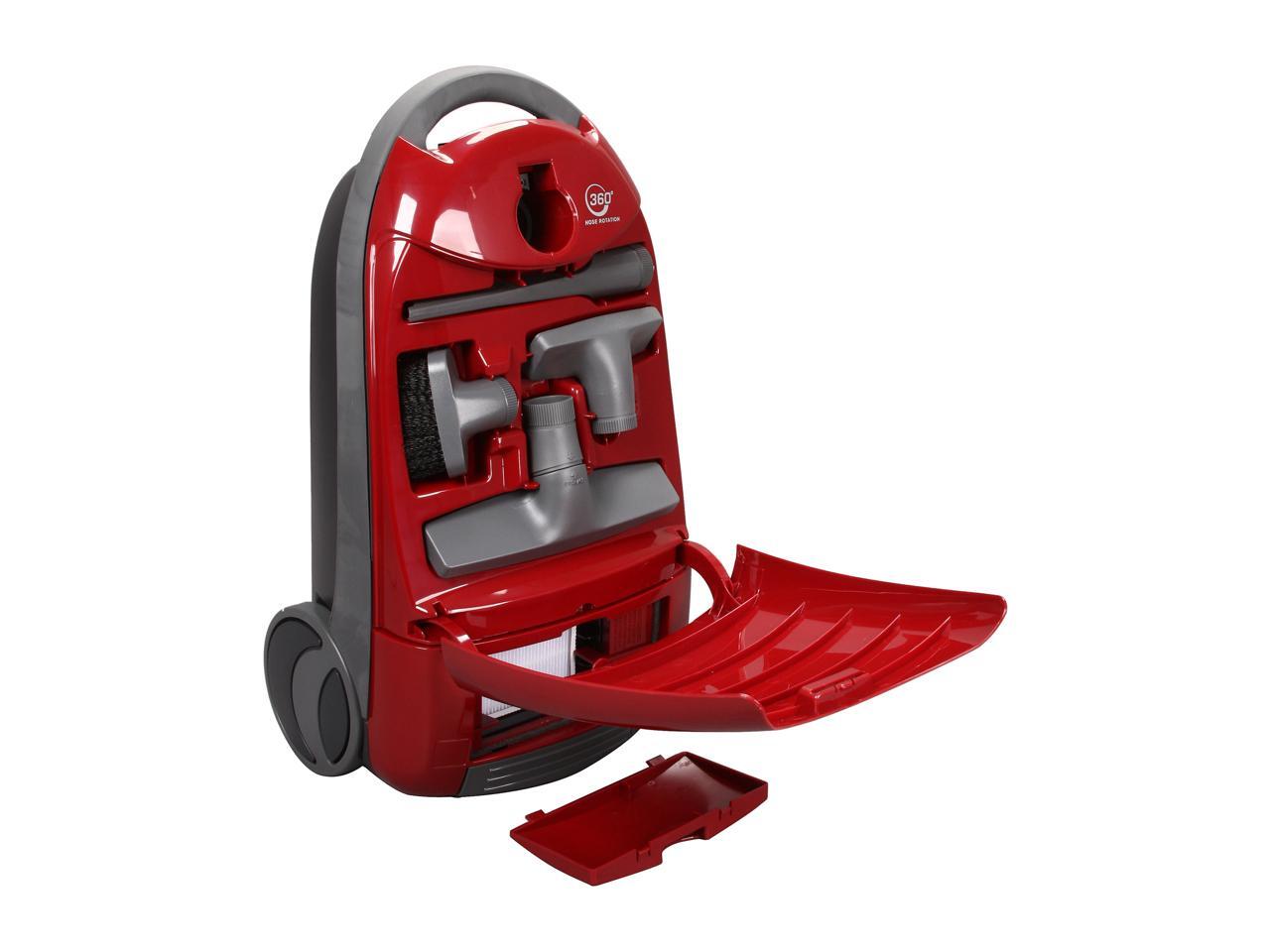 Panasonic MCCG902 Canister Vacuum with HEPA Filter Burgundy