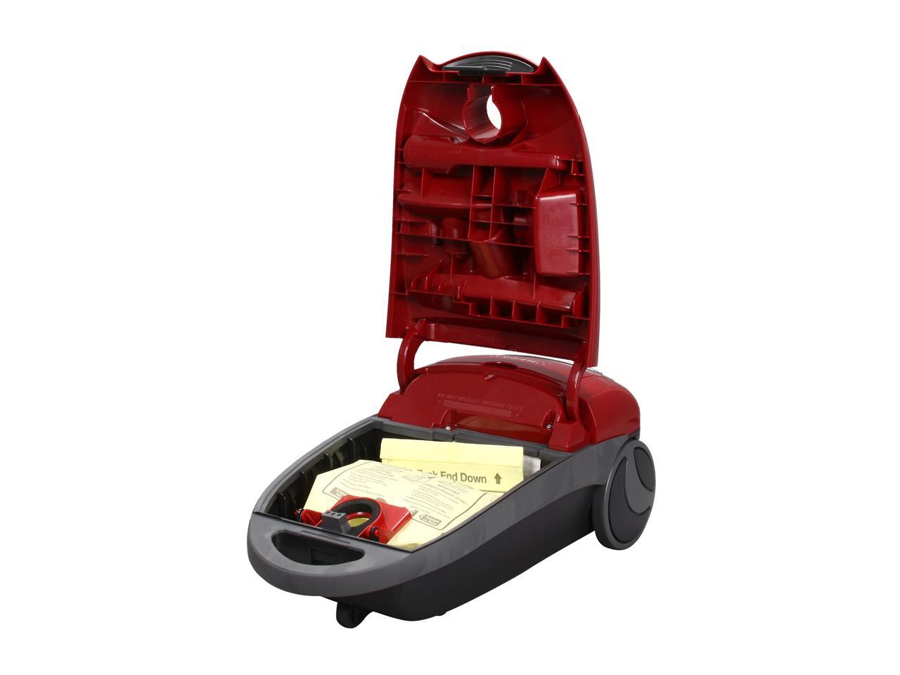 Panasonic MCCG902 Canister Vacuum with HEPA Filter Burgundy