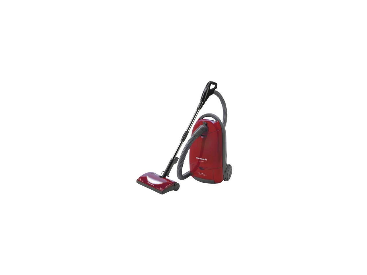 Panasonic MCCG902 Canister Vacuum Cleaner with HEPA Filter Burgundy