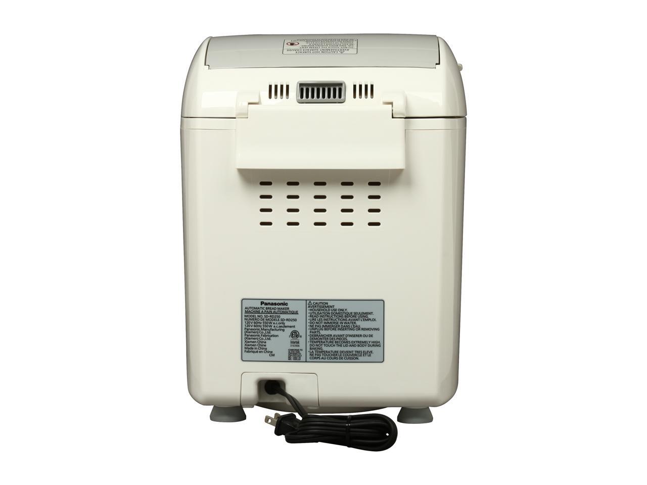 Panasonic SDRD250 Automatic Bread Bakery with Fruit / Nut Dispenser