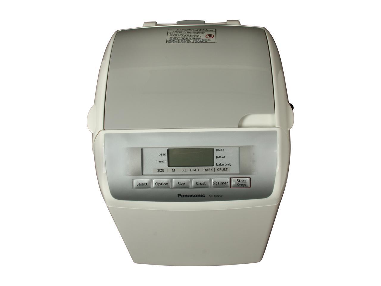 Panasonic SDRD250 Automatic Bread Bakery with Fruit / Nut Dispenser