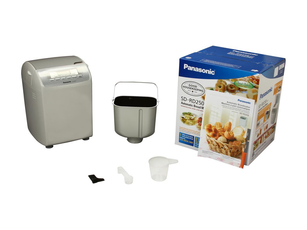 Panasonic SDRD250 Automatic Bread Bakery with Fruit / Nut Dispenser