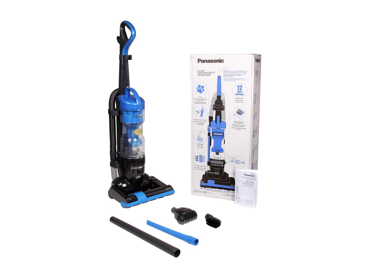 Panasonic MCUL425 Bagless Jet Force Upright Vacuum Blue/Black
