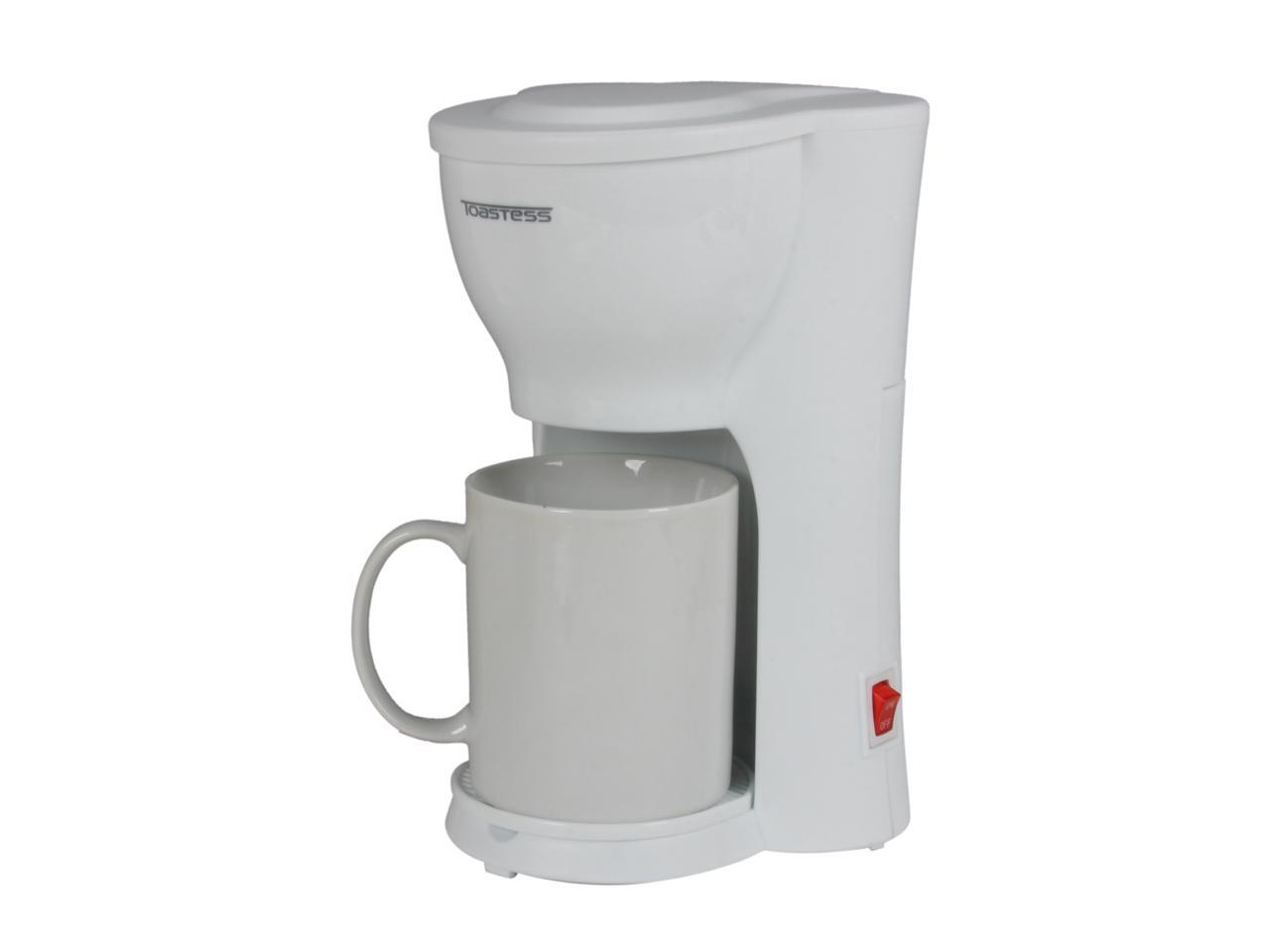 Toastess TFC343 White 1 Cup Space Saving Coffee Maker Newegg.ca
