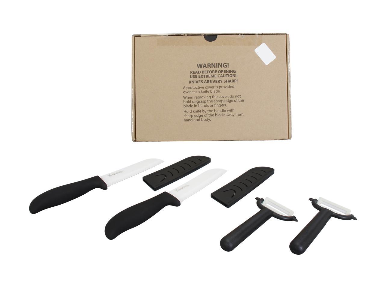 Yoshi YoshiMO Blade 4 Piece Ceramic Knife Set
