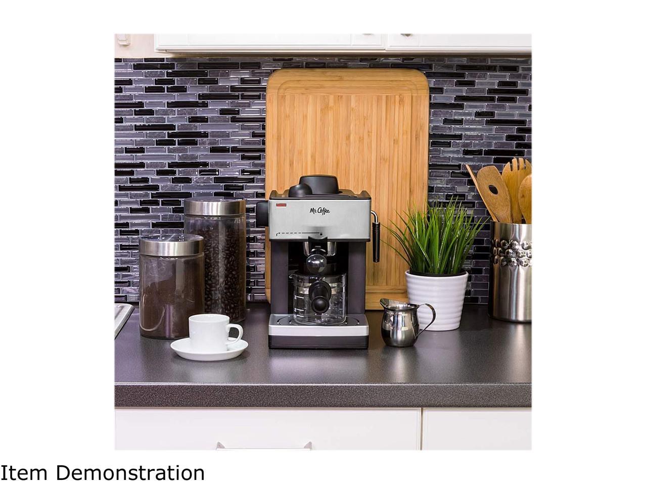 Mr. Coffee ECM160RB Steam Espresso and Cappuccino Maker