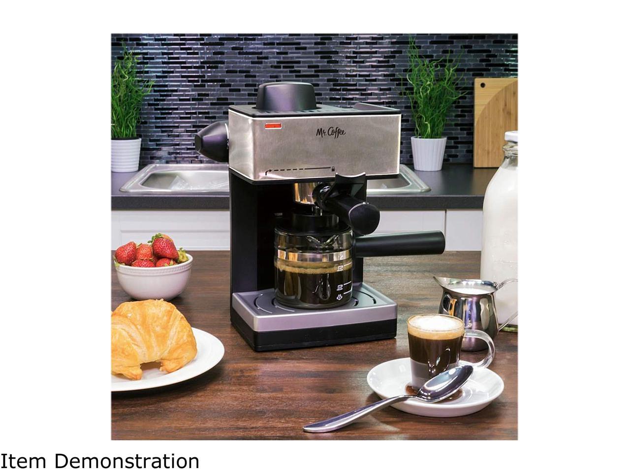 Mr. Coffee ECM160RB Steam Espresso and Cappuccino Maker