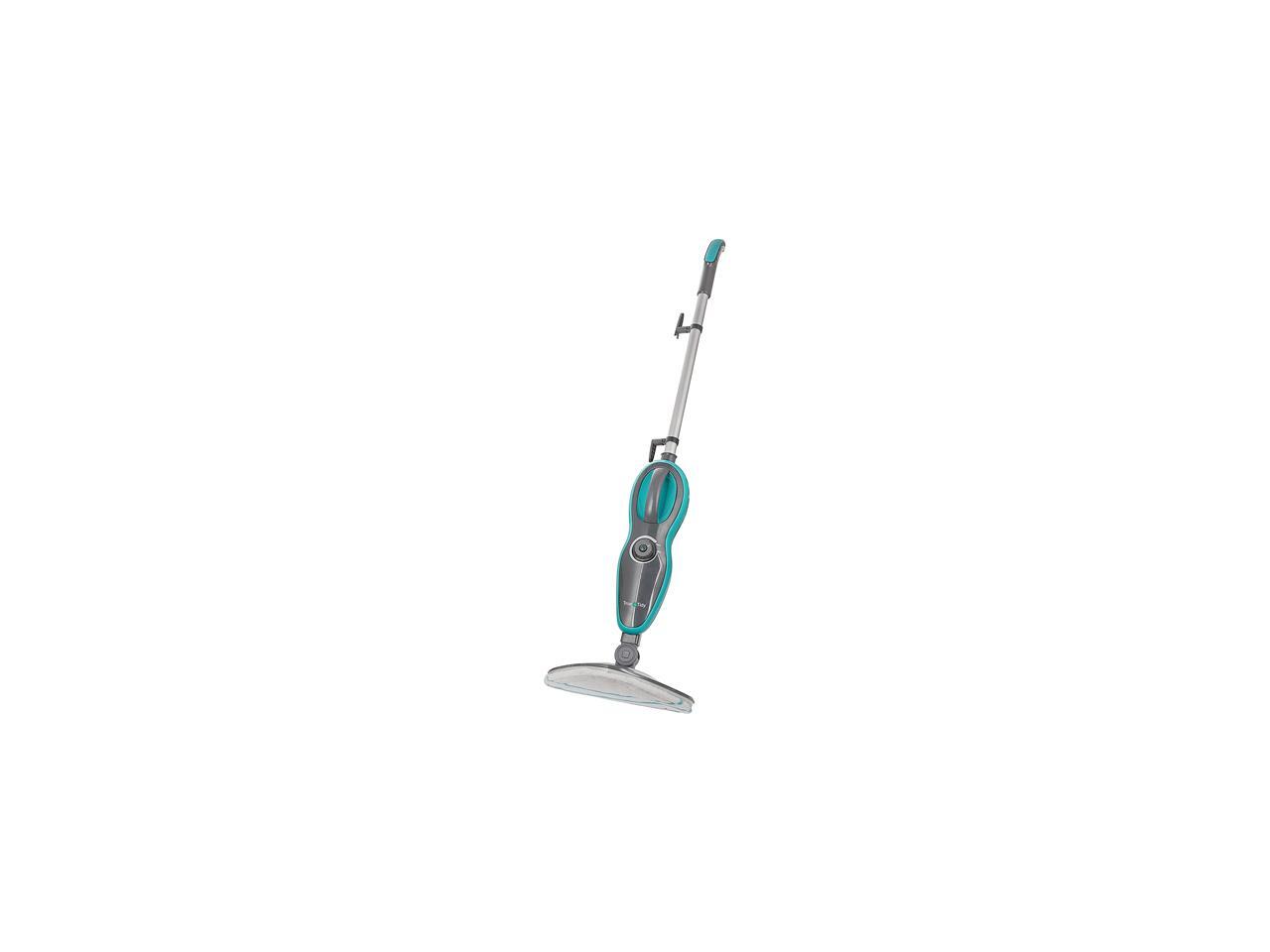 True & Tidy STM700 Teal Clean It All Steam Mop and Handheld Steamer