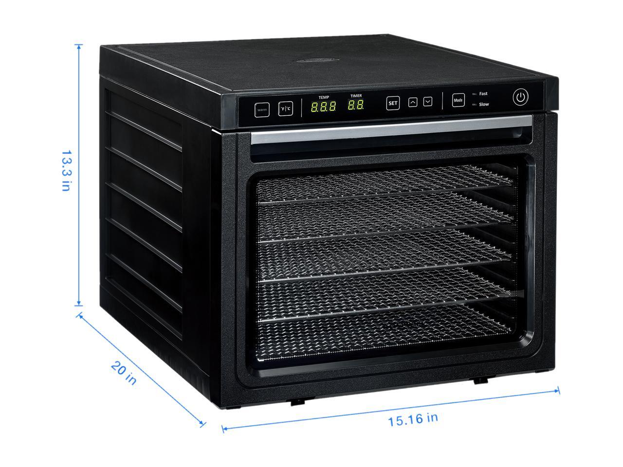 Rosewill Food Dehydrator Machine, 6Tray Dehydrating Racks