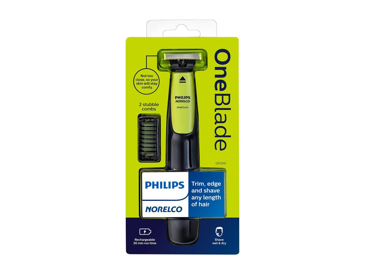 Philips Norelco OneBlade Wet Aisle Hybrid Electric Trimmer and Shaver