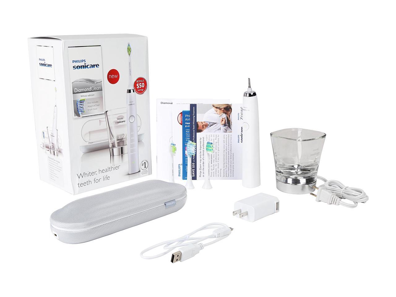 Philips Sonicare DiamondClean Rechargeable sonic toothbrush with Deep