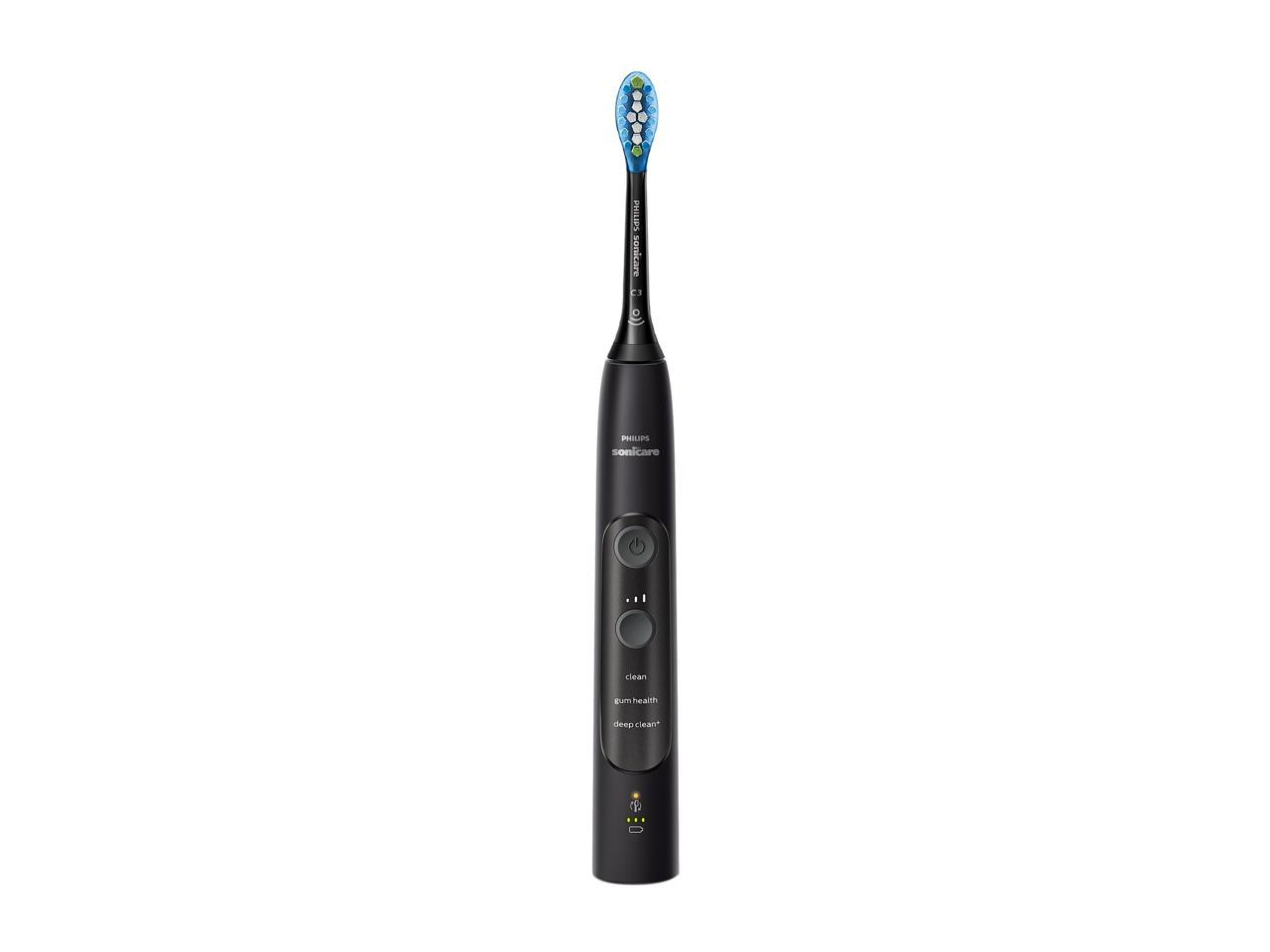 Philips Sonicare ExpertClean 7300 Rechargeable Toothbrush, Black ...