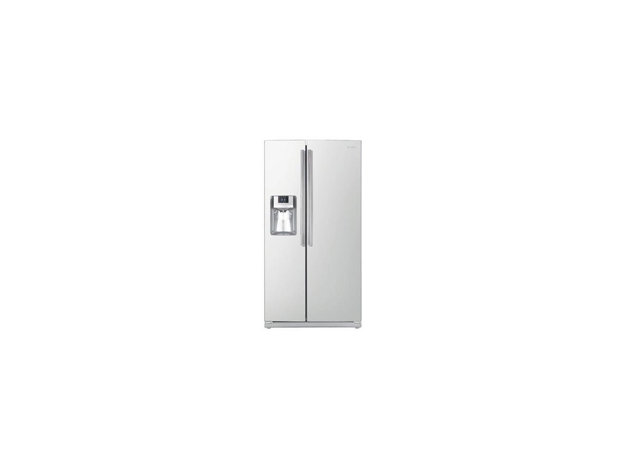 Samsung 26 cu. ft. Side by Side Refrigerator White RS261MDWP