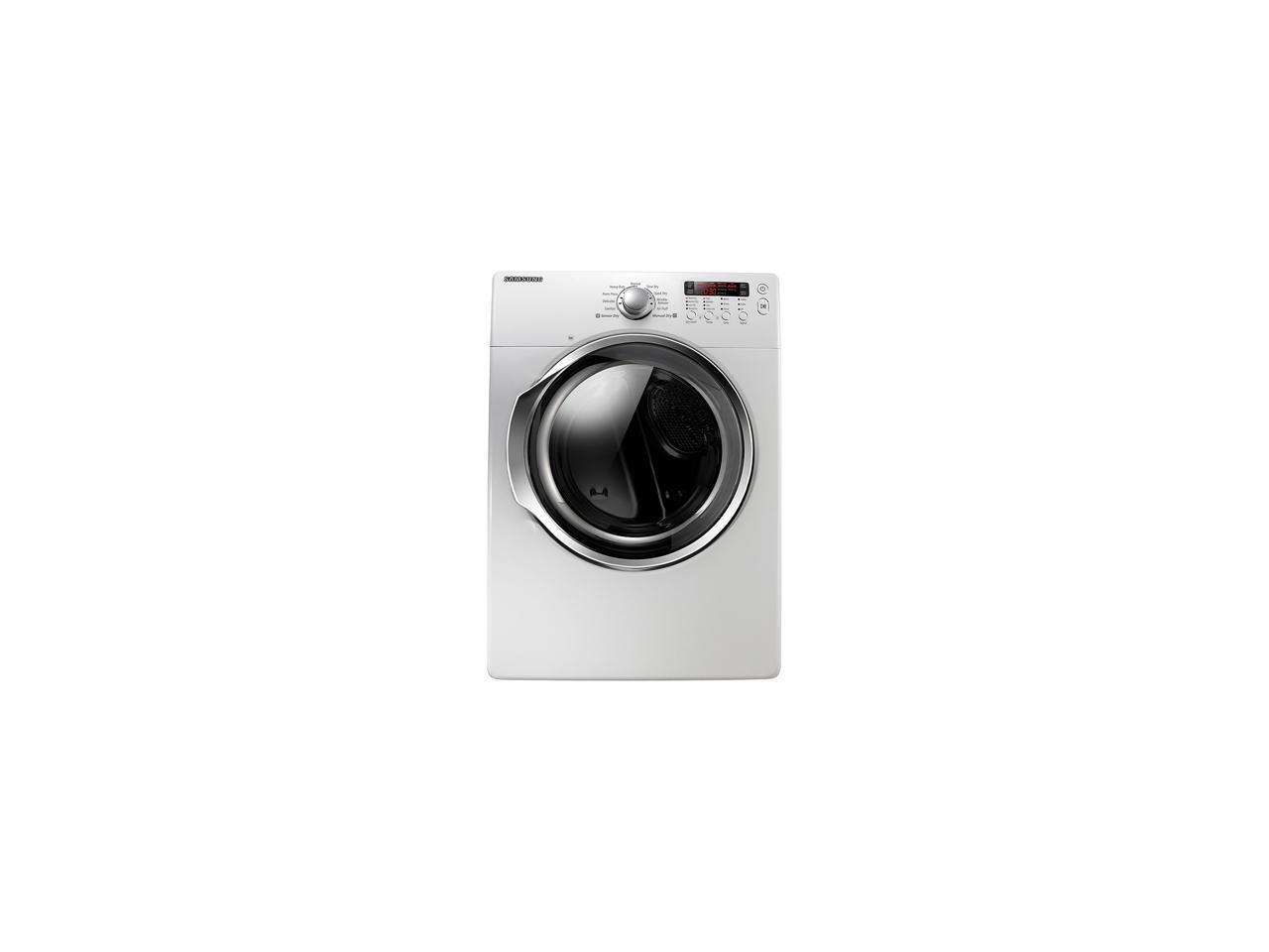 SAMSUNG DV330AEW Neat White Electric 7.3 cu. ft. Dryer
