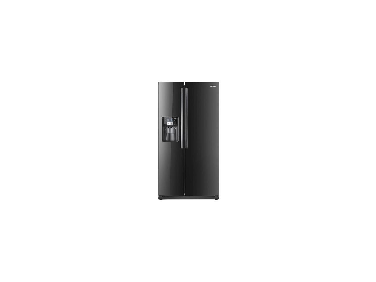 Samsung 26 cu. ft. Side by Side Refrigerator Black RS263TDBP