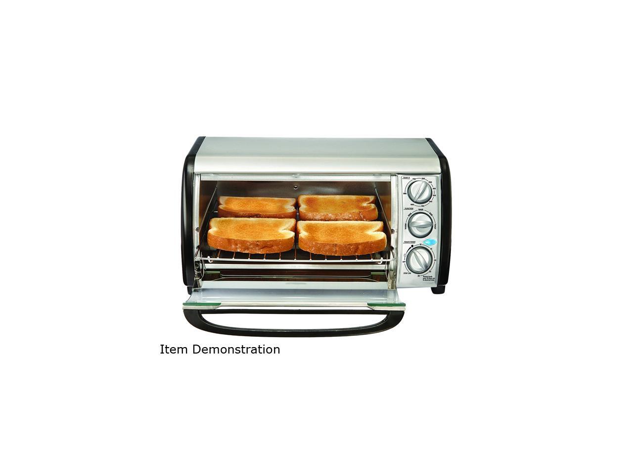 Bella 14326 4Slice Toaster Oven Toast, Bake, Broil, and More