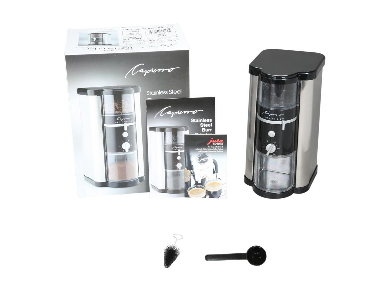 JuraCapresso 58505 Stainless Steel Burr Grinder Stainless Steel