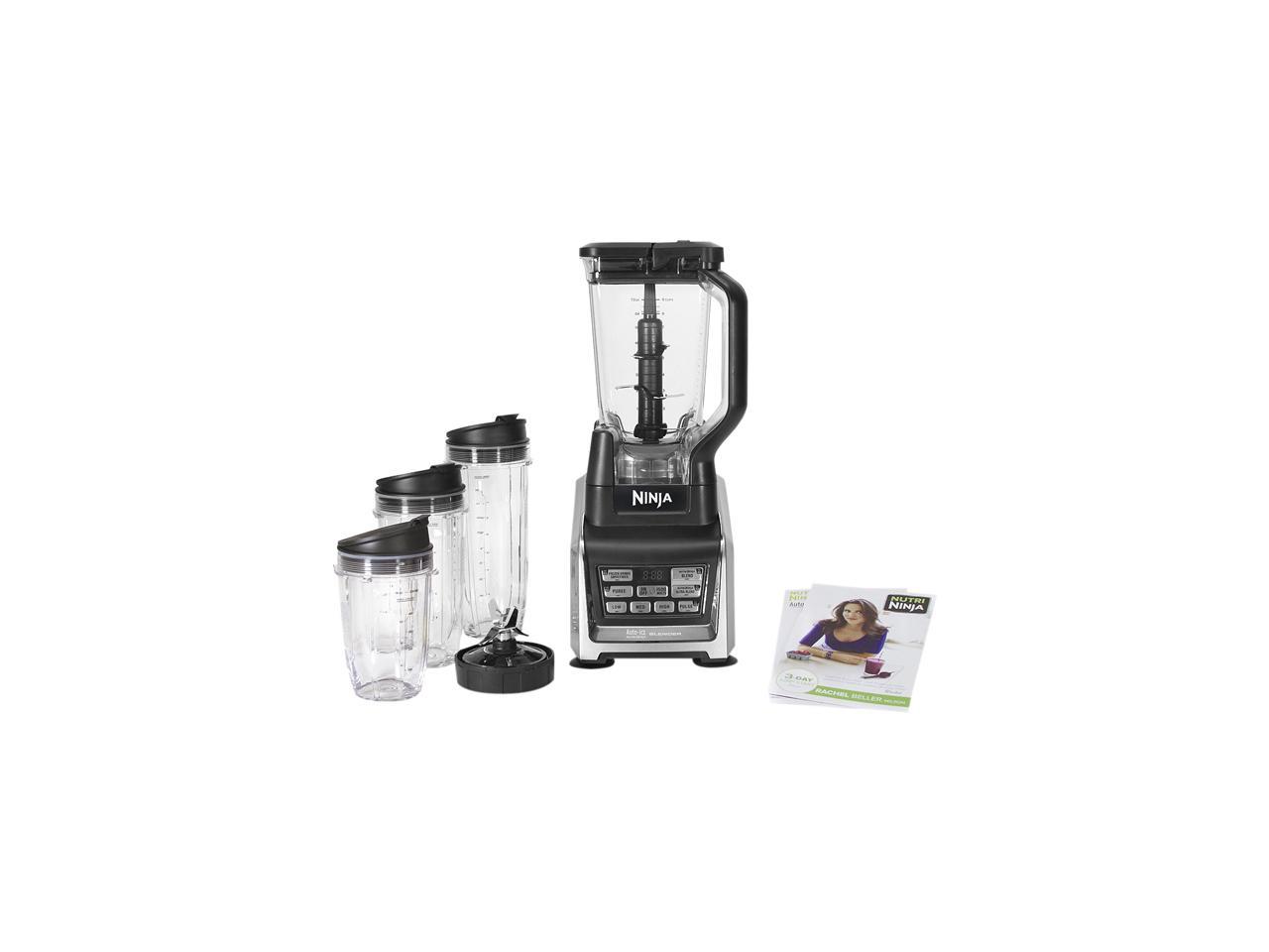 Nutri Ninja Blender Duo with AutoiQ (BL642) 2HP Blender Mixer