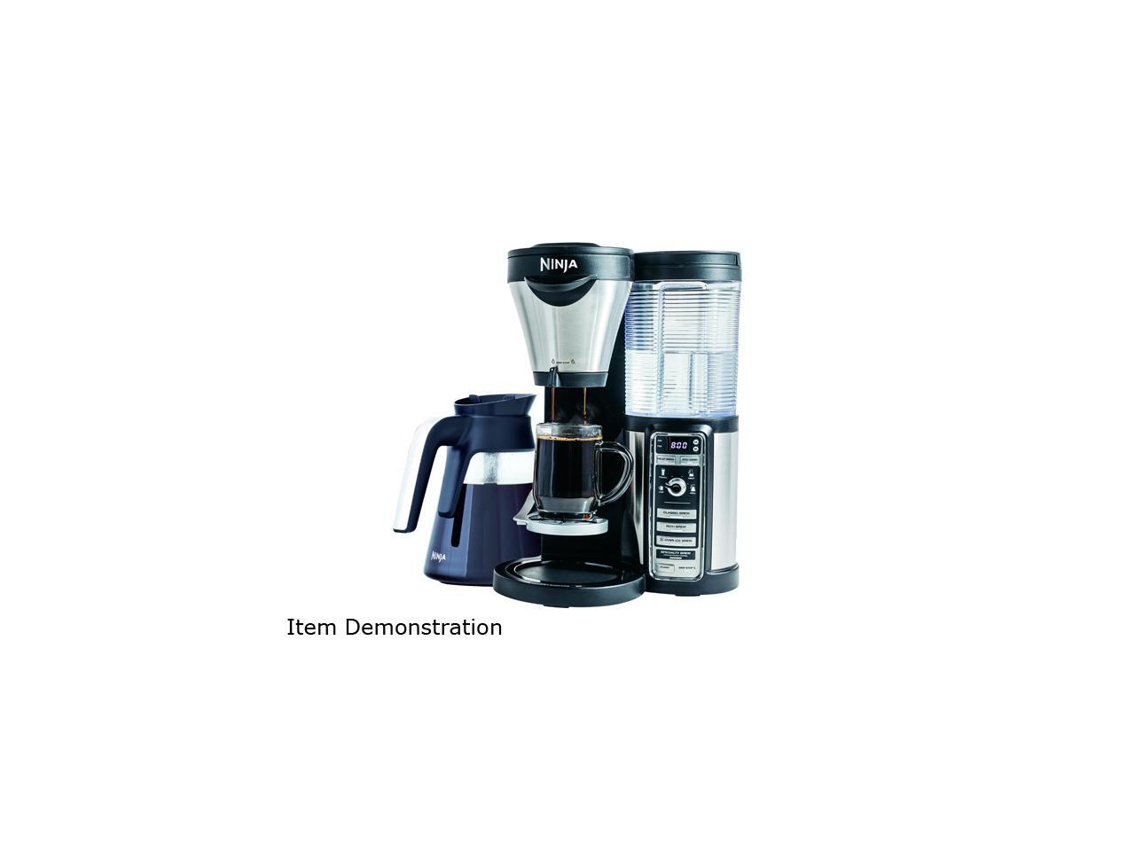 Ninja CF081 Coffee Bar Brewer with Glass Carafe and Reusable Filter