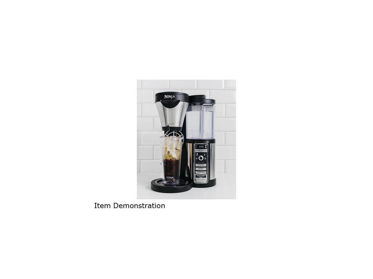 Ninja CF081 Coffee Bar Brewer with Glass Carafe and Reusable Filter