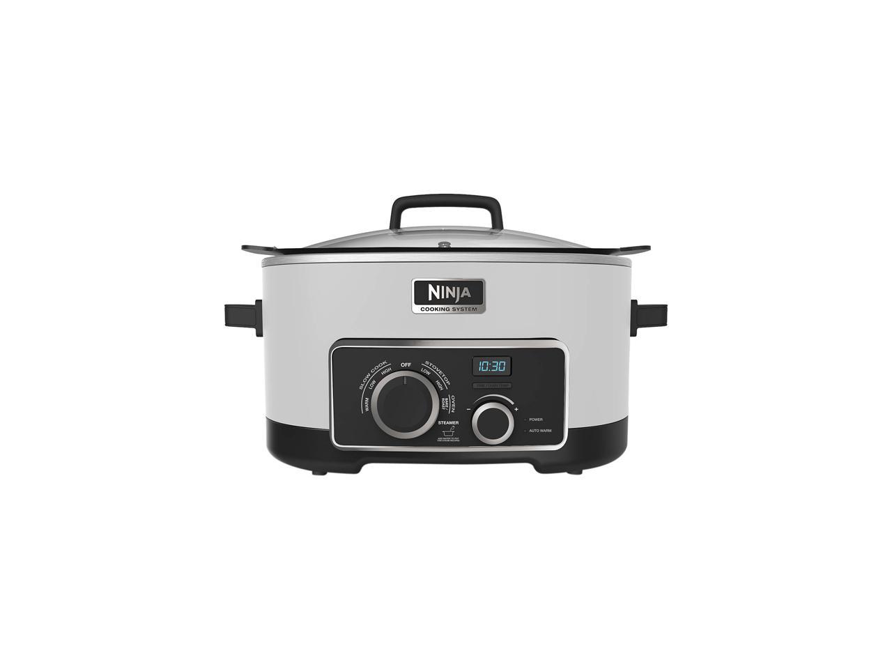 Refurbished: Ninja MMC900QWH 6-Quart 4-in-1 Slow Cooker, White ...