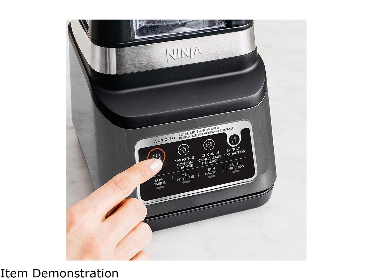 Ninja BN751C, Professional Plus Blender DUO with AutoiQ, Black/Silver