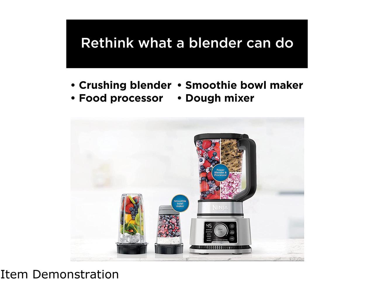 Ninja Foodi Power Blender & Processor System with Smoothie Bowl Maker