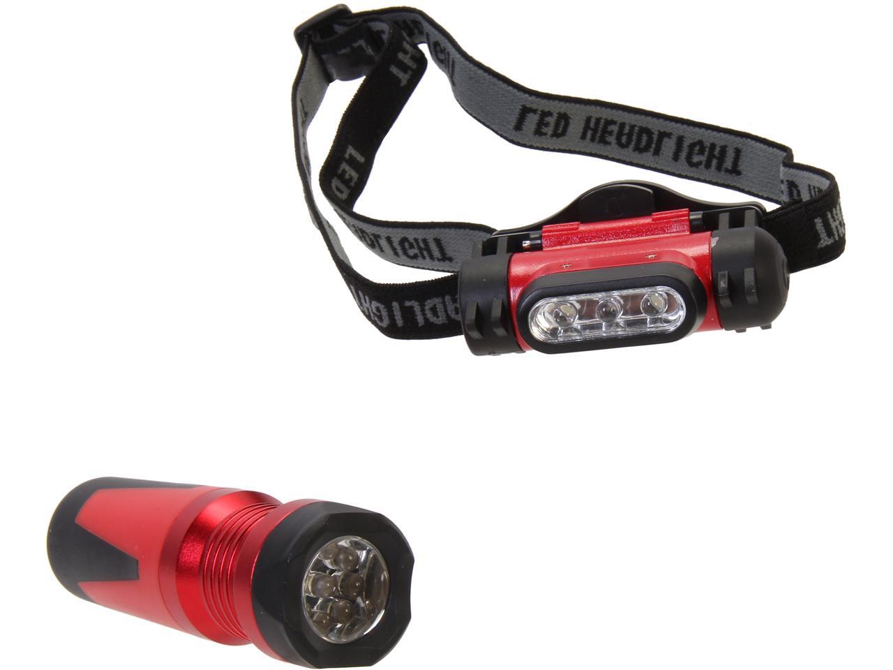 Olympia Tools 77912 iWorks 2 PC LED Flashlight and Headlamp Set