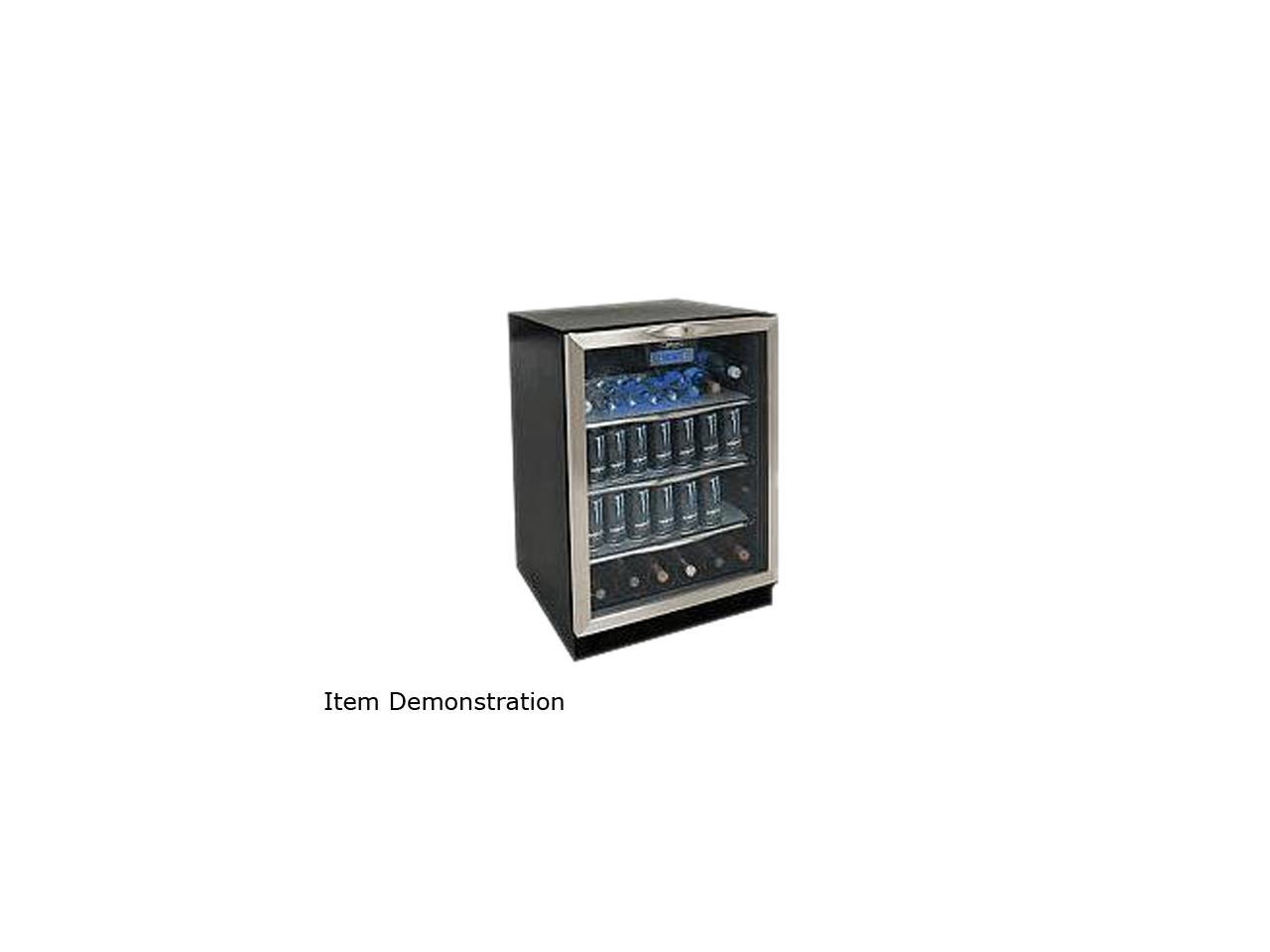 Danby Silhouette DBC514BLS 112Can and 11Wine Bottle Beverage Center