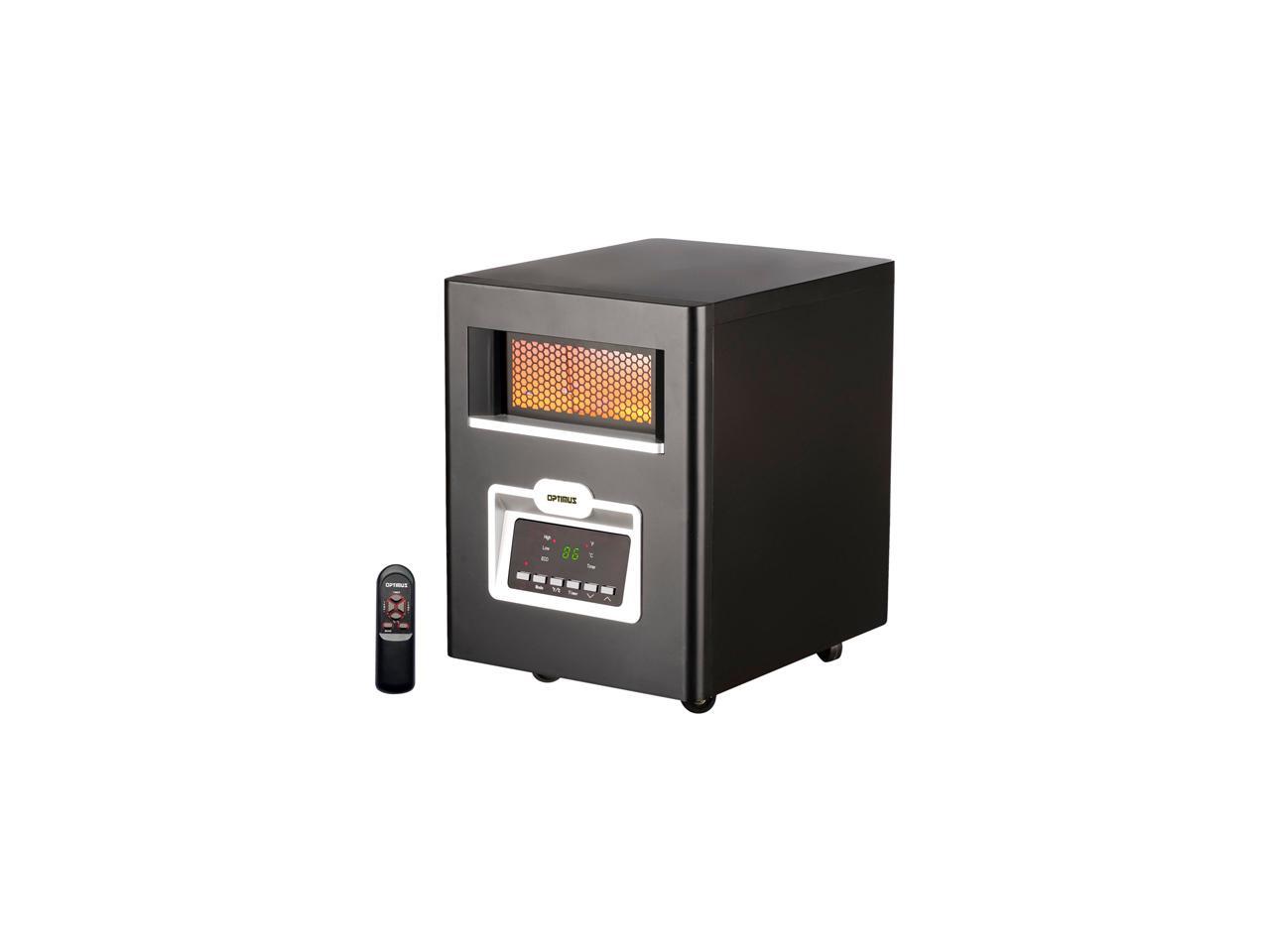 Optimus H8214 Infrared Quartz Heater with Remote Control